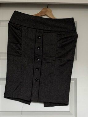 Office Wear Gray Skirt